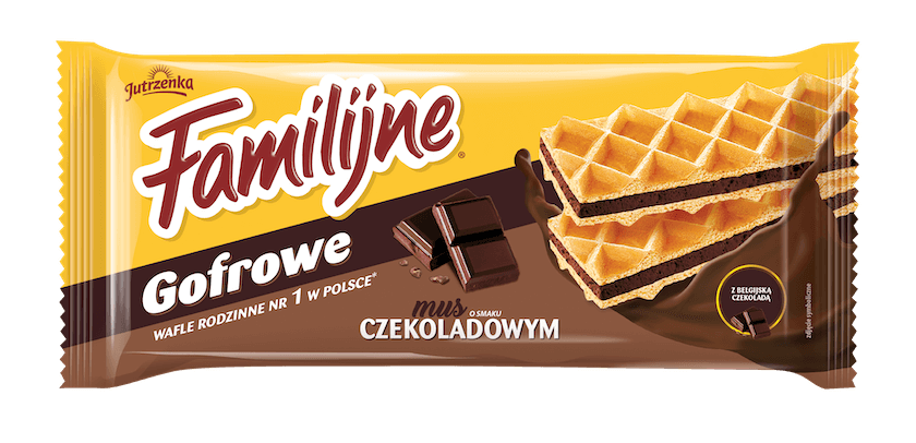 Familijne Gofrowe - Czekoladowe