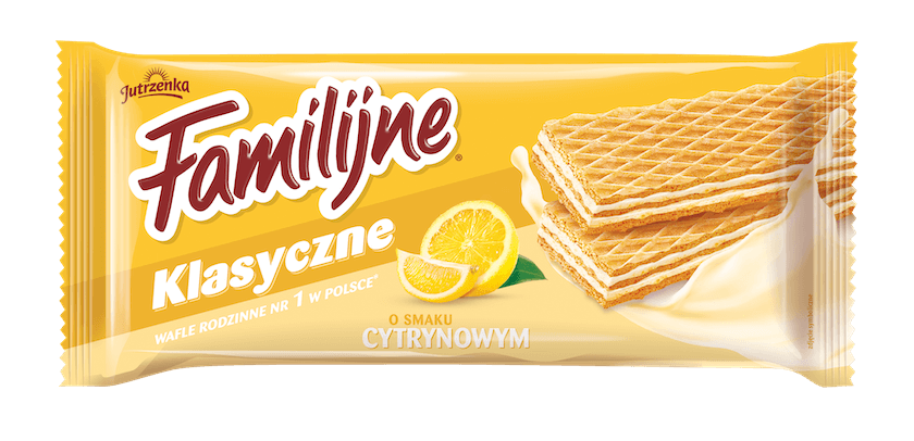 Familijne Wafle - Cytrynowe