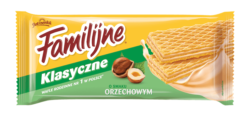Familijne Wafle - Orzechowe