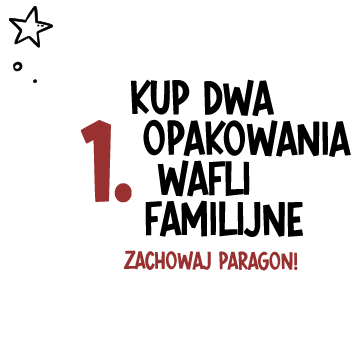 Kup dwa opakowania wafli Familijne. Zachowaj paragon!